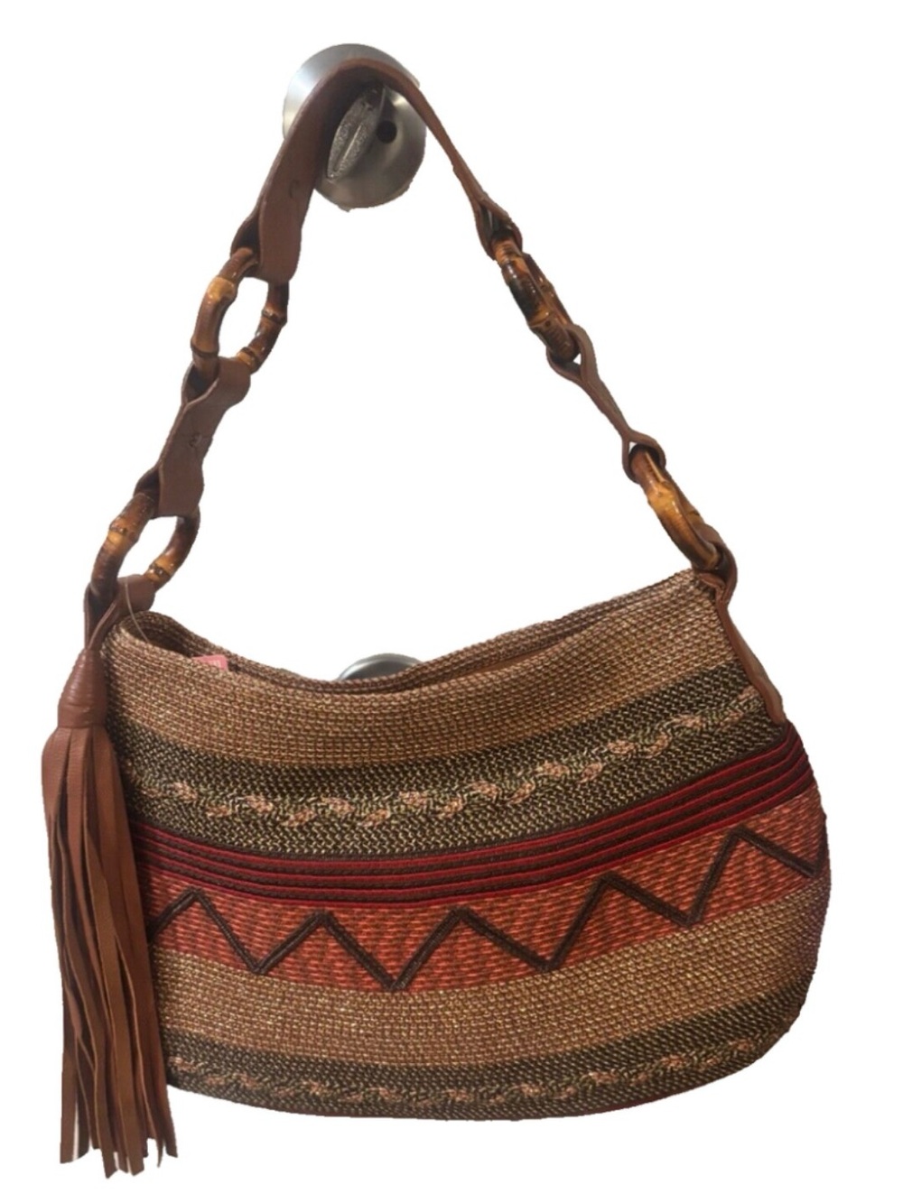 Eric Javits $450 NWT Straw Handbag-MINT
